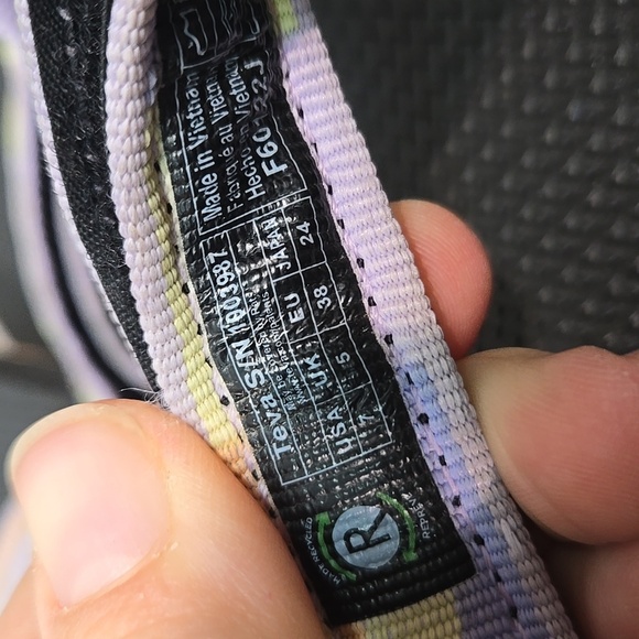 Teva Women's Original Universal Multicolor Sandals Hook&loop Sandals Shoes Sz 7 - Picture 6 of 9